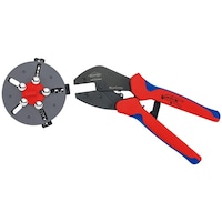 KNIPEX マルチクリンプマガジン式 圧着工具 MC4/EVO2 能力0.256.0mm コンフォートハンドル