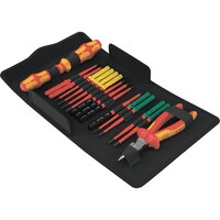 Wera 17点組 1000V絶縁 差替式ドライバー・プライヤーセット ケース付
