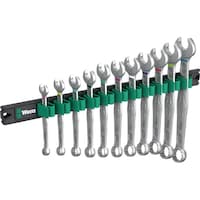 Wera 11点組 JOKER コンビネーションレンチセット 819mm マグネットレール付