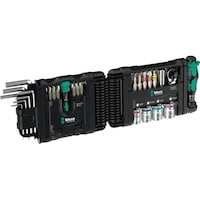 Wera 51点組 メンテナンス工具セット インチサイズ ツールチェック モジュラー