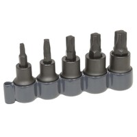 LISLE 5本組 3/8DR MORTORQ モアトルク ソケットセット #04 ホルダー付