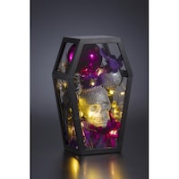 LEDワイヤーライトコフィンデコレーション 6個入