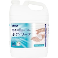 カネヨ石鹸 無添加泡のせっけんボディソープ5L 1ケース(3個入)