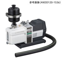 アズワン 油回転真空ポンプセット(真空ホースφ9×φ24)二段式・ケミカルタイプ 150/180L/min ANDD1500924