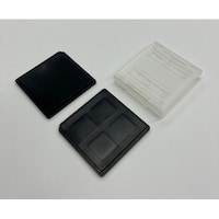 アズワン ABS静電気防止チップトレイ 2インチ 15.2mm×15.2mm×0.8mm 4枠 搬送用
