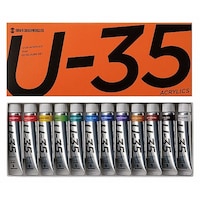 ターナー U35アクリリックス11mL12色セッ UA12C