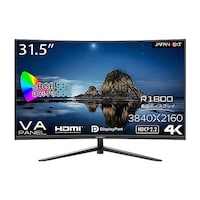 JAPANNEXT 液晶ディスプレイ 31.5型/3840×2160/HDMI×3、DP×1/ブラック/スピーカー:無/2年保証 JNVC3150UHD