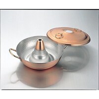 アズワン 銅しゃぶ鍋「ラベンダー」26cm 388036