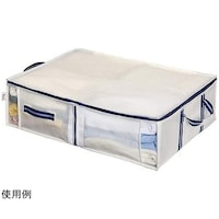 東和産業 衣類収納袋 3way 透明窓付き M 幅70×奥行50×高さ18cm