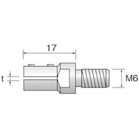ミニモ ホルダー 平1.0MM (2コ) 1パック(2個入) SA8182