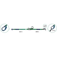 allsafe allsafe ラッシングベルト ラチェット式