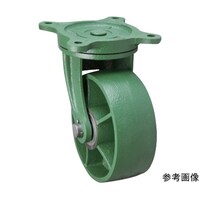東北車輛製造所 鋳物製キャスター 幅広型自在金具付鉄車輪