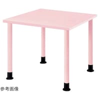 ニシキ工業 カラフルミーティングテーブル ピーチピンク