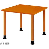 ニシキ工業 カラフルミーティングテーブル オレンジ