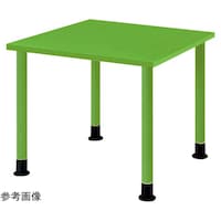 ニシキ工業 カラフルミーティングテーブル ライムグリーン
