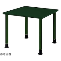 ニシキ工業 カラフルミーティングテーブル モスグリーン
