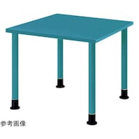 ニシキ工業 カラフルミーティングテーブル ターコイズブルー
