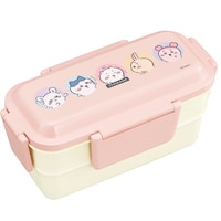 オーエスケー 弁当箱 2段 600ml ランチボックス二段 仕切付き ちいかわ ※2個以上から注文可能(販売価格は1個単位の価格)
