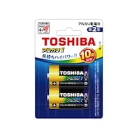 東芝ライフスタイル 東芝アルカリ乾電池「アルカリ1」 単2(2本入り)