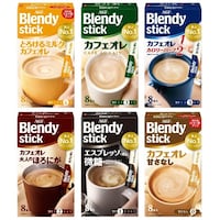 味の素AGF ブレンディスティック カフェオレ好きのための6種飲み比べセット 6箱