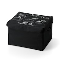 エレコム 置配ボックス 撥水加工 防錆 高強度 85L ブラック ESEDB01BK