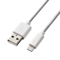 エレコム Lightningケーブル スタンダード 2.0m ホワイト MPAUALO20WH