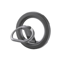エレコム マグネットスマホリング ZEROSHOCK MAGKEEP 360°回転 リングスタンド グレー PSTRMKZEROGY