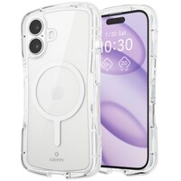 エレコム iPhone16 Grippy オールクリア MAGKEEP 極限 PMWA24AGRAKM2CR