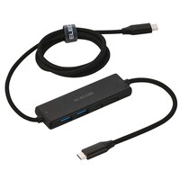 エレコム USBHUB USBC 5Gpbs USBA×2 TypeC×2 USB PD 100W対応 バスパワー 4ポート ブラック U3HCC040PBK