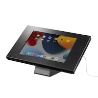 サンワサプライ iPad用スチール製スタンド付きケース(ブラック) CRLASTIP34BK 1台【メーカー直送/軒先渡し】