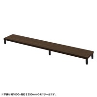 サンワサプライ eモニタ台W1650×D250【受注生産品】 EMRLCM16525M 1台【メーカー直送/軒先渡し】