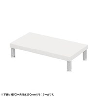 サンワサプライ eモニタ台W550×D250【受注生産品】 EMRLCM5525W 1台【メーカー直送/軒先渡し】