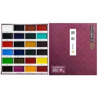 墨運堂 顔 彩 24色
