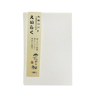 墨運堂 和紙葉書 えいらく YH06 1セット(5袋入)