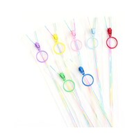 YKK スケルトンファスナー 30cm レインボー 7色各1本入 SKF307MIX