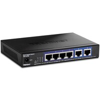 TRENDnet 5/10G マルチギガスイッチングハブ 6ポート 専用ACアダプタ付 TEGS762(A)