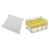 アズワン アイビスピペットチップ ラック付き 1ー200μL 1000本入