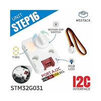 M5Stack M5Stack用Step16ロータリーエンコーダユニット(GSMR16搭載) M5STACKU198