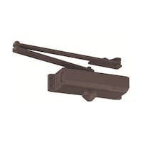 日本ドアーチェック製造 ドアクローザー P183 バーントアンバーN52 P183N52