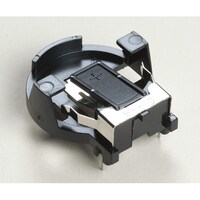 タカチ電機工業 BH50N型コイン電池ホルダー 1パック(50個入) BH50NT