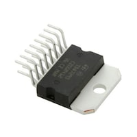 STマイクロエレクトロニクス オーディオパワーアンプ IC モノラル AB級 15Pin MULTIWATT V TDA7293V