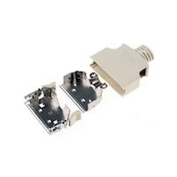スリーエム ジャパン MDR バックシェル 103 シリーズ ストレート 36 極 ABS ベージュ 103363210000