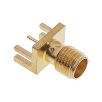 Cinch Connectors SMA 同軸コネクタ ジャック ストレート コンタクト 金めっき 1420701801