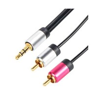 Cable Power RCAケーブル オスステレオプラグ オスRCAプラグ 1.5m CPAL0101.5m