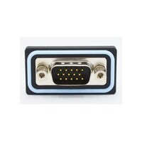 NorComp Dsubコネクタ(はんだ端子)15極 オス PCBマウント 1セット(63個入) HDFS15103L011