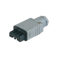 Lumberg Automation 電源コネクタ(産業用コネクタ)STシリーズ ケーブルマウント ソケット グレー 6961 STAK 4 V0 grau