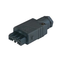 Lumberg Automation 電源コネクタ(産業用コネクタ)STシリーズ ケーブルマウント ソケット 黒 932533100 STAK 4 schwarz