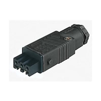 Lumberg Automation 電源コネクタ(産業用コネクタ)STシリーズ ケーブルマウント ソケット 黒 1袋(100個入) 932140200 STAK 3 N V0 black