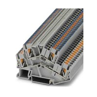 フエニックス・コンタクト 2段式端子台 プッシュイン PTTBSシリーズ 24A 1袋(50個入) 3209606