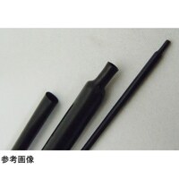 デンカエレクトロン 150℃超耐熱 熱収縮チューブ 黒【HC150】